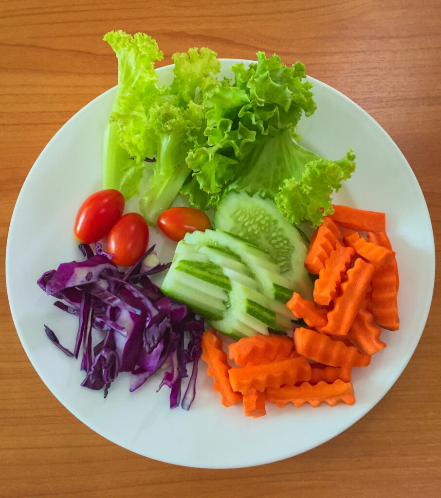 Mixed fresh vegetables