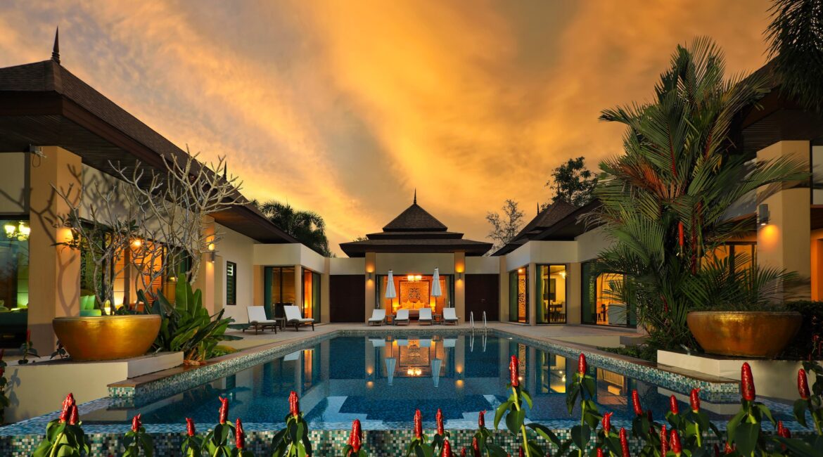 Thai Private Villa (up to 6 guests) with Private Pool and Beach Access