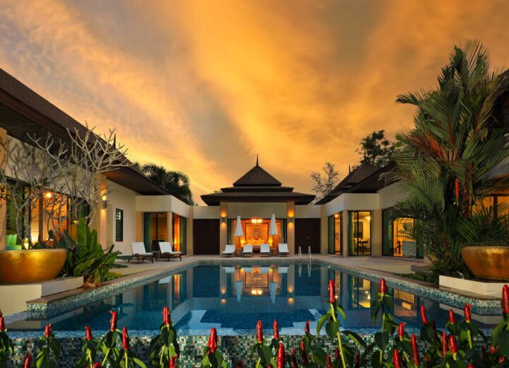 Thai Private Villa (up to 6 guests) with Private Pool and Beach Access